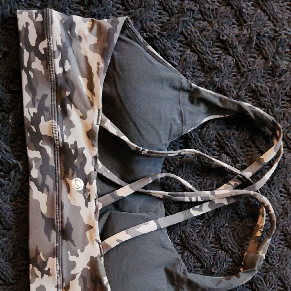 Camo Sports Bra